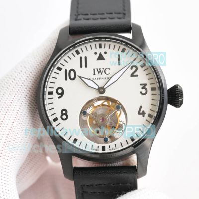 Super Copy IWC Big Pilot’s Tourbillon Le Petit Prince 43mm White Dial Men’s Watch 